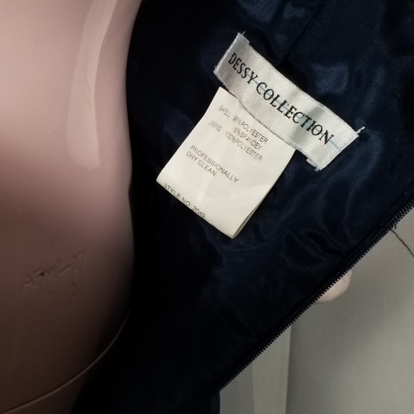 Strapless Evening Gown with a Tie Bow - Picture 9 of 14